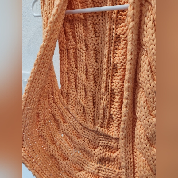 Vintage 00's bebe Sweater Vest Cantelope Color XXS - Picture 4 of 6